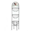 Accent Plus Rooster Three-Level Kitchen Basket Display