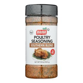 Badia Spices Southern Blend Poultry Seasoning; Southern Blend - Case of 6 - 5.5 OZ