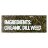 Simply Organic Dill Weed - Organic - .81 oz