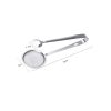 Mesh Strainer Tongs 2 in 1 Stainless Steel Oil Frying Filter Spoon Fry Tool Oil Skimmer with Clip Cooking Gadget Tool