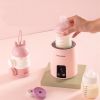 Baby Bottle Shaker ; Baby Formula Mixer; Automatic Milk Blender Mixer For Breastmilk And Formula; One-Button Operation; USB Charging