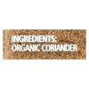 Simply Organic Coriander Seed - Organic - Ground - 2.29 oz