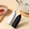 Mini Stainless Electric Handheld Egg Beater Household Kitchen Steel Coffee Milk Tea Blender Beat up the Cream Stirring