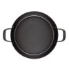 Hard Anodized Nonstick Everything Pan with Lid; 5 Quart; Onyx Black