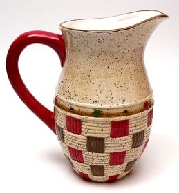 Apple Basket Water Pitcher