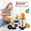 Smoothie Bullet Blender Maker with Recipe Book;  6-blade and 4 in 1 Blender