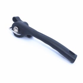 1pc Plastic Safety Bottle Opener Can Opener Cut Easy Grip; Manual Opener Knife For Cans Lid; Kitchen Tool (Color: Black)