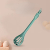 1pc; Multifunctional 3-in-1 Egg Whisk Food Holder Noodle Holder Baking Tool Egg Stirrer Manual Whisk 1 Pack 11.02''Ã—2.76''