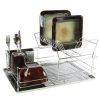 Multiful Functions Houseware Kitchen Storage Stainless Iron Shelf Dish Rack