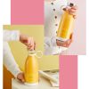 Portable Electric Juicer Blender Wireless Charging Fruit Mixers Food Milkshake Fruit Vegetable Multifunction Juice Maker Machine