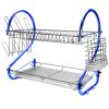 Multiful Functions Houseware Kitchen Storage Stainless Iron Shelf Dish Rack