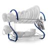 Multiful Functions Houseware Kitchen Storage Stainless Iron Shelf Dish Rack