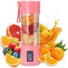 Portable 6 Blender; Personal Size Blender Juicer Cup; Smoothies and Shakes Blender; Handheld Fruit Machine; Blender Mixer Home