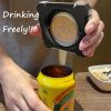 Easy Manual Can Openers with Stainless Steel Bottle Openers Inside