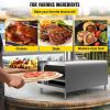 Outdoor Party Stainless Steel Portable Wood Pellet Burning Pizza Oven With Accessories