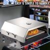 Family Traving And Party Outdoor Camp Portable Stainless Steel Pizza Oven With Kit